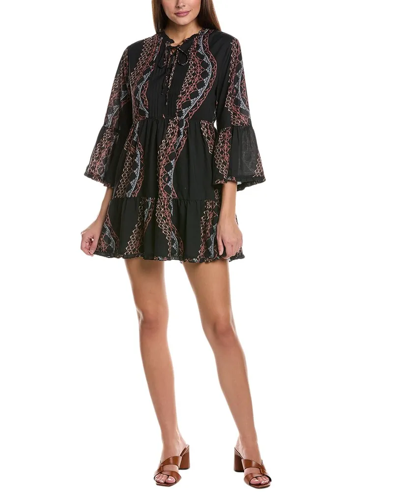 AllSaints Adella Leticia Mini Dress Black