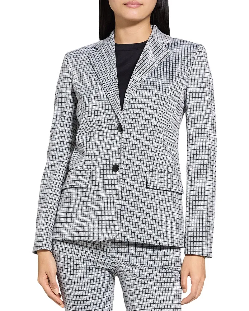 Theory Button Blazer Nocolor