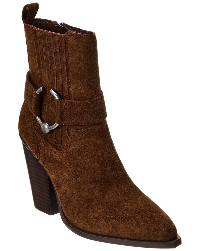 Steve Madden Lakelynn Suede Boot Brown