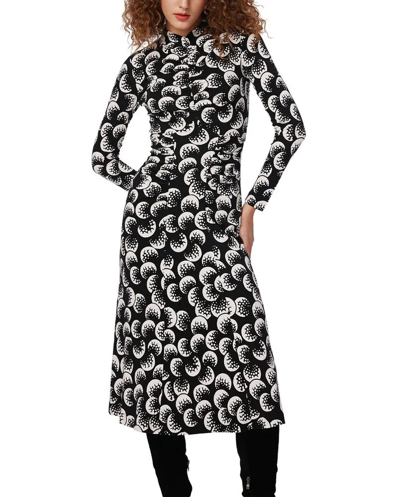 Diane von Furstenberg Emanuelle Wool-Blend Dress Nocolor