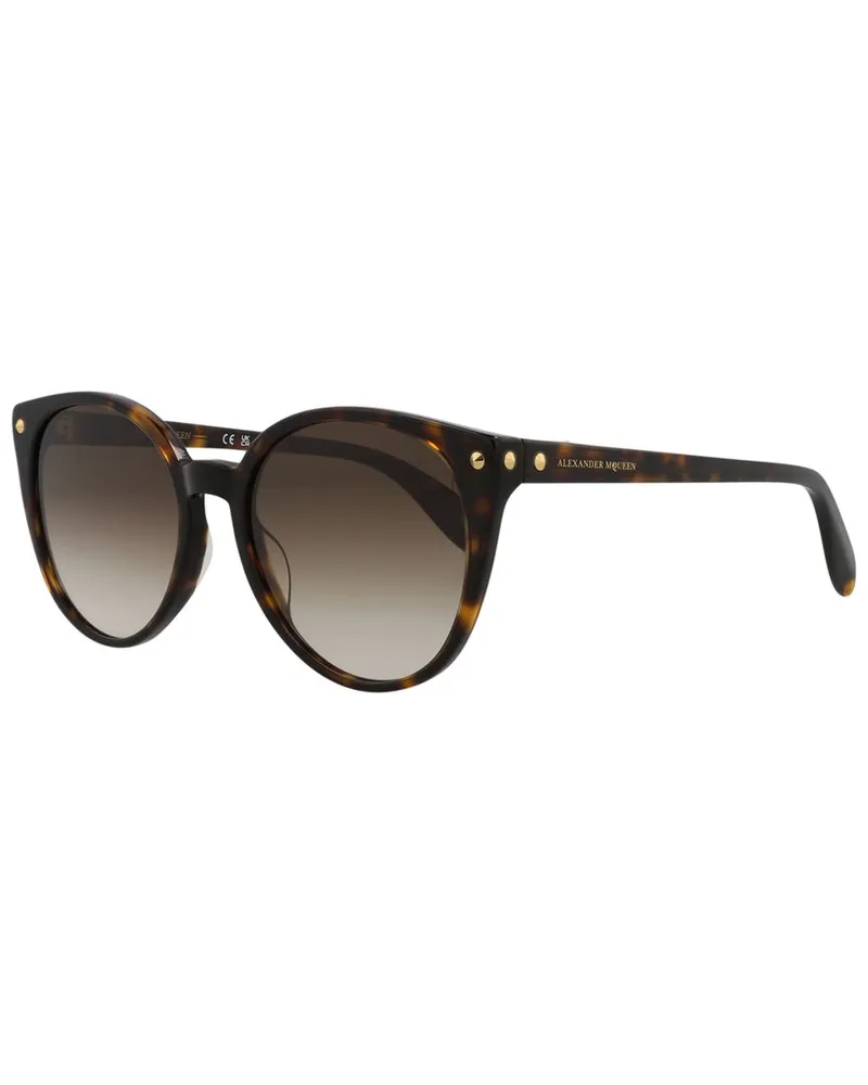 Alexander McQueen Women's AM0130S 55mm Sunglasses Brown
