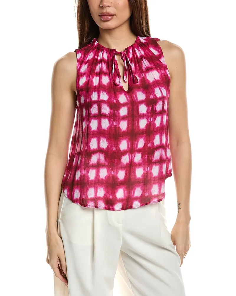 Bella Dahl Shirred Neck Pullover Nocolor