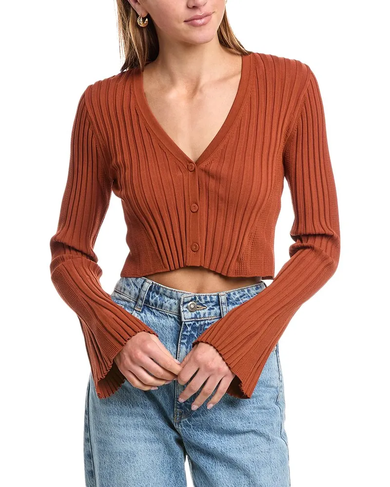 ba&sh Pusha Cardigan Beige