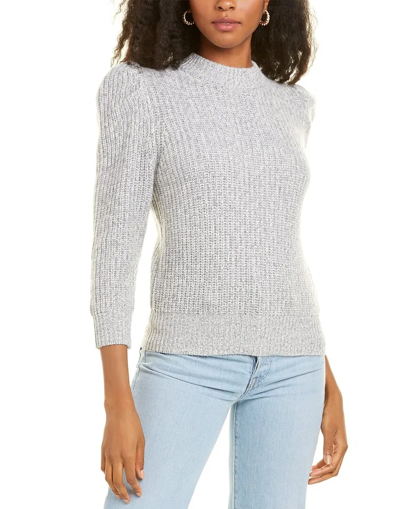 Autumn Cashmere Tweed Cashmere & Wool-Blend Sweater Nocolor