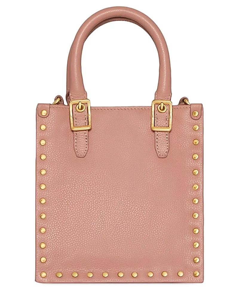 Rebecca Minkoff Studded Mini Leather Tote Nocolor