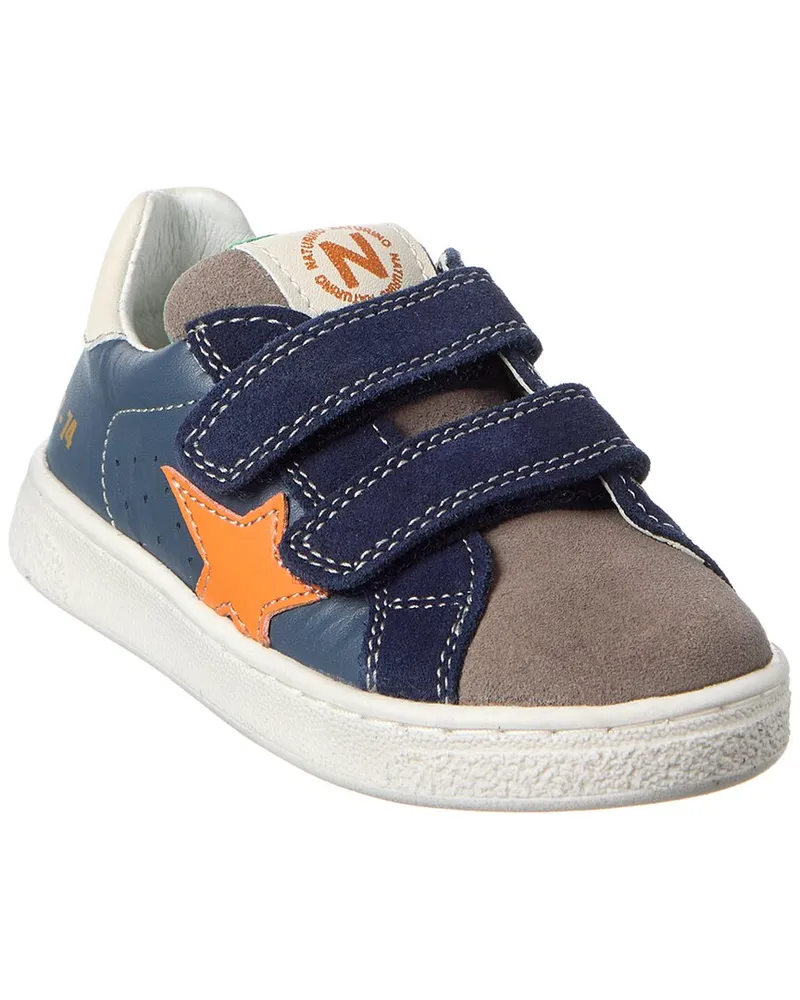 Naturino Pinn Leather Sneaker Grey