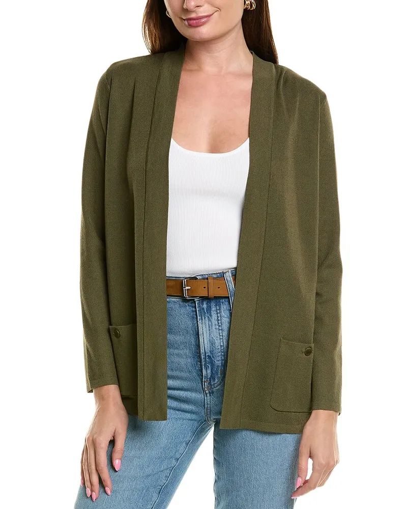 Anne Klein Malibu Cardigan Green