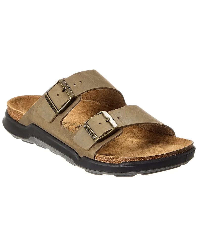 Birkenstock Arizona CT Leather Sandal Green