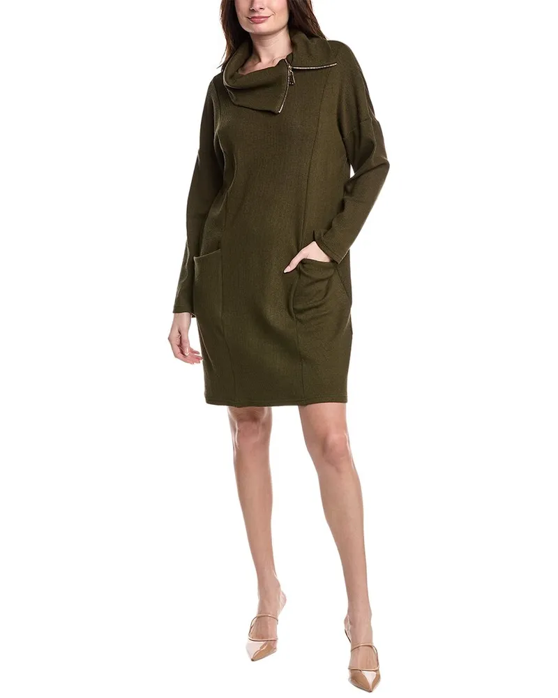 Joseph Ribkoff Midi Dress Green