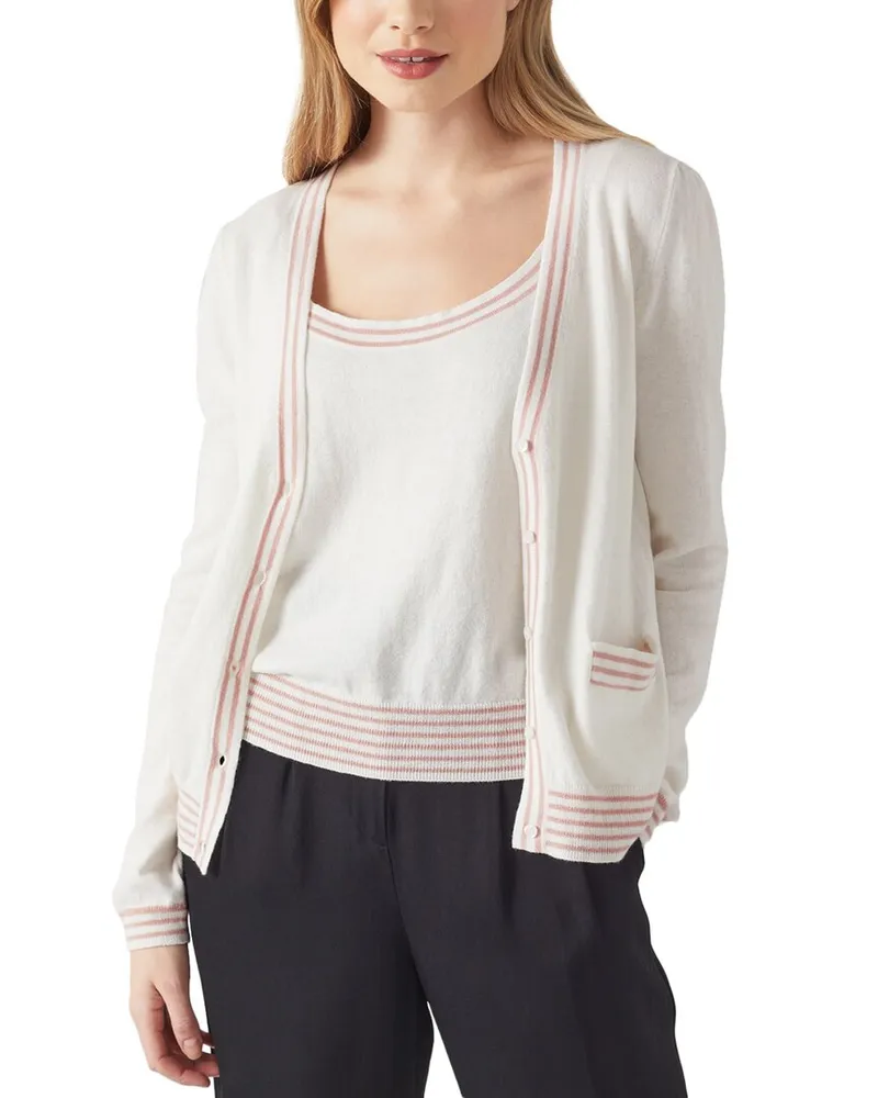 L.K.Bennett  L.K.Bennett Villa Wool-Blend Cardigan Nocolor