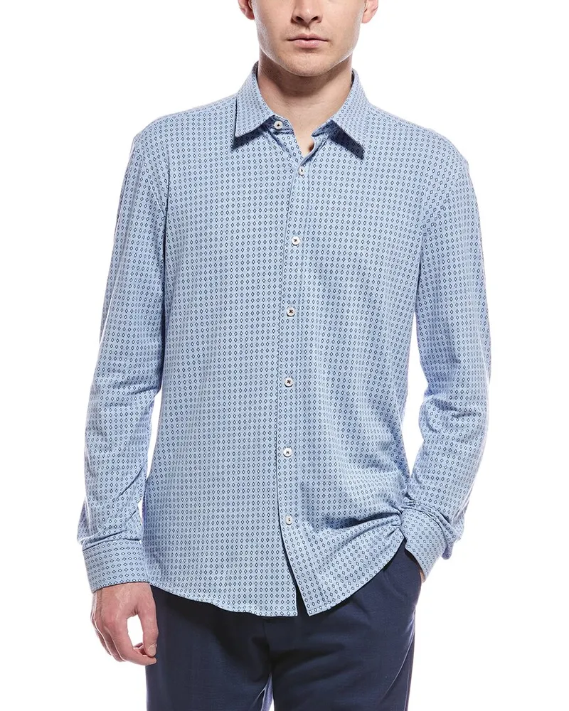 HUGO BOSS Slim Fit Shirt Blue