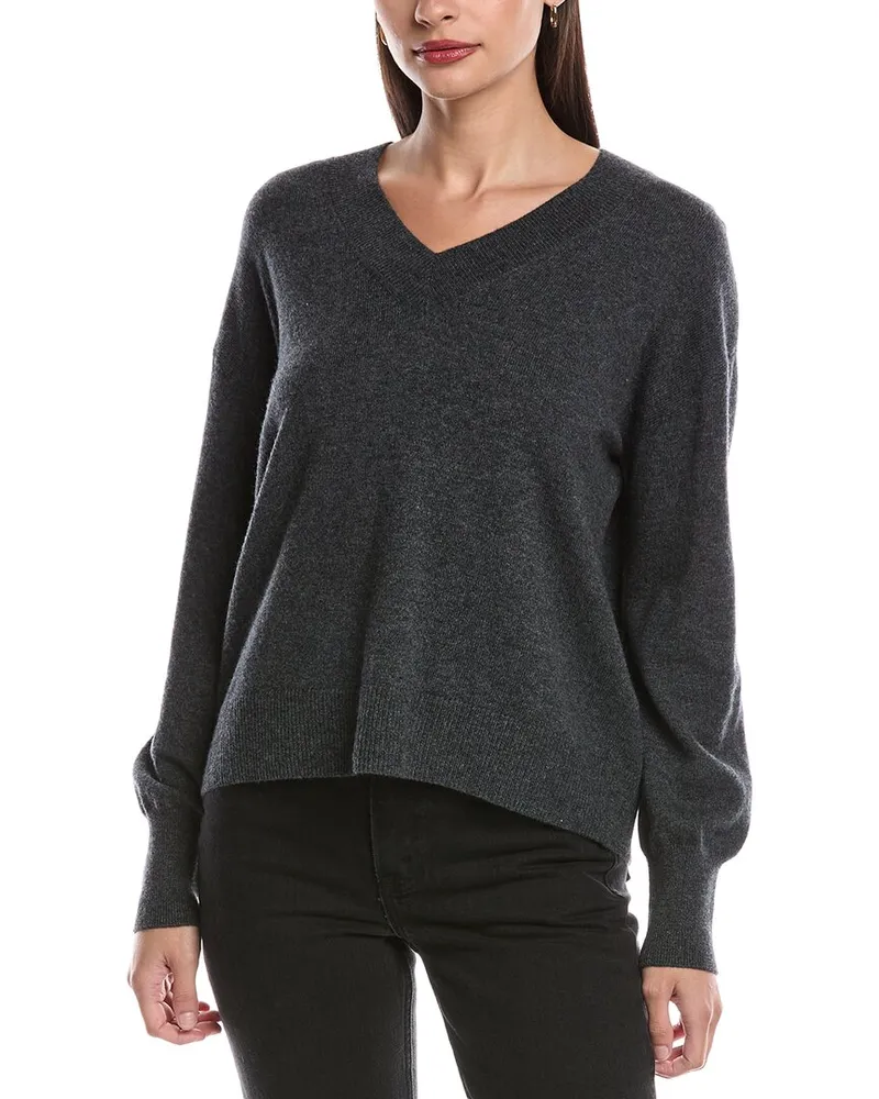 Michael Stars Odette Wool & Cashmere-Blend Sweater Grey