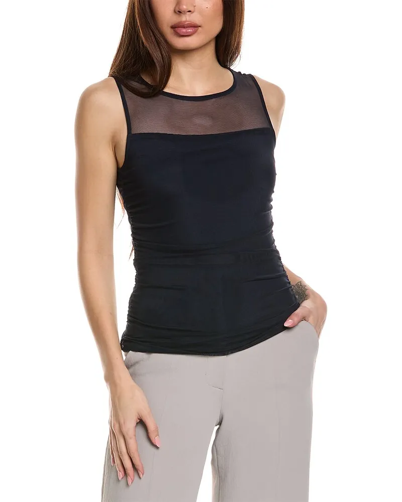Joseph Ribkoff Mesh Tank Black