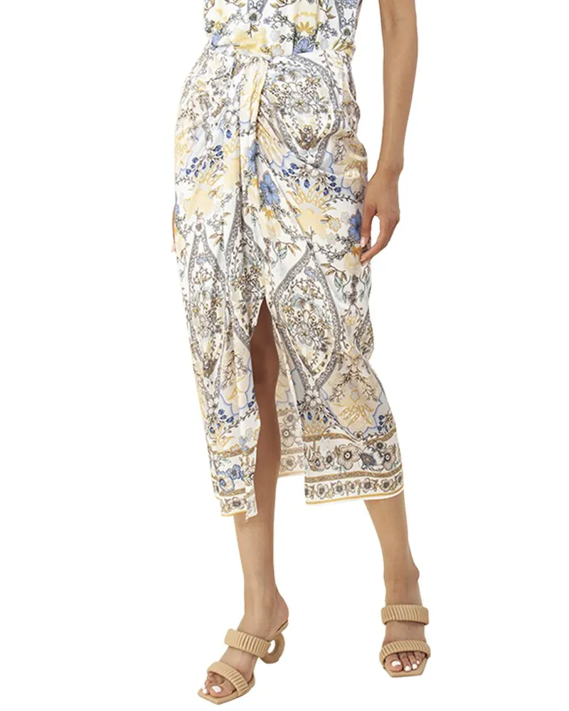 Hale Bob Draped Skirt Nocolor