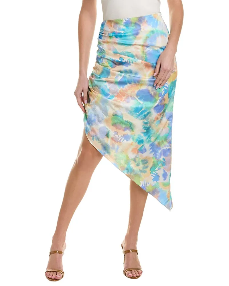 AIIFOS Samantha Midi Skirt Blue