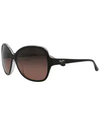 Maui Jim Women's RS29402K 60mm Polarized Sunglasses Black