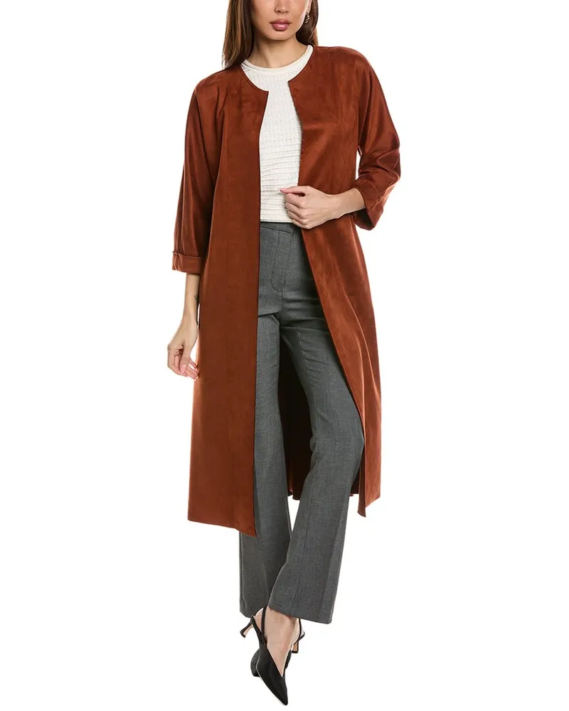 Joseph Ribkoff Open Front Coat Nocolor