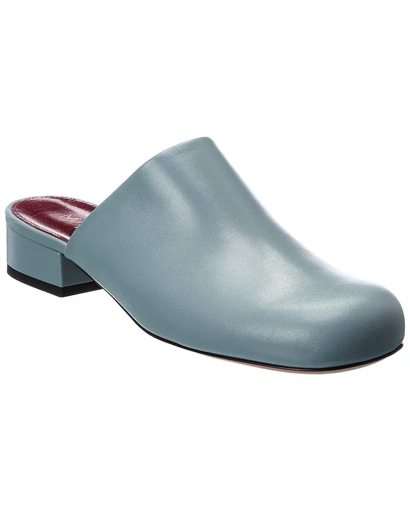 Manu Atelier Beste Leather Slipper Blue