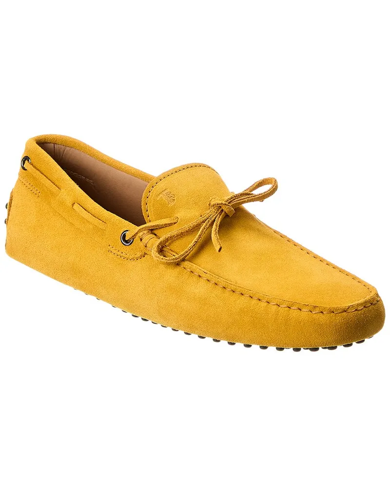 TOD'S TOD’s New Gommino Suede Loafer Yellow