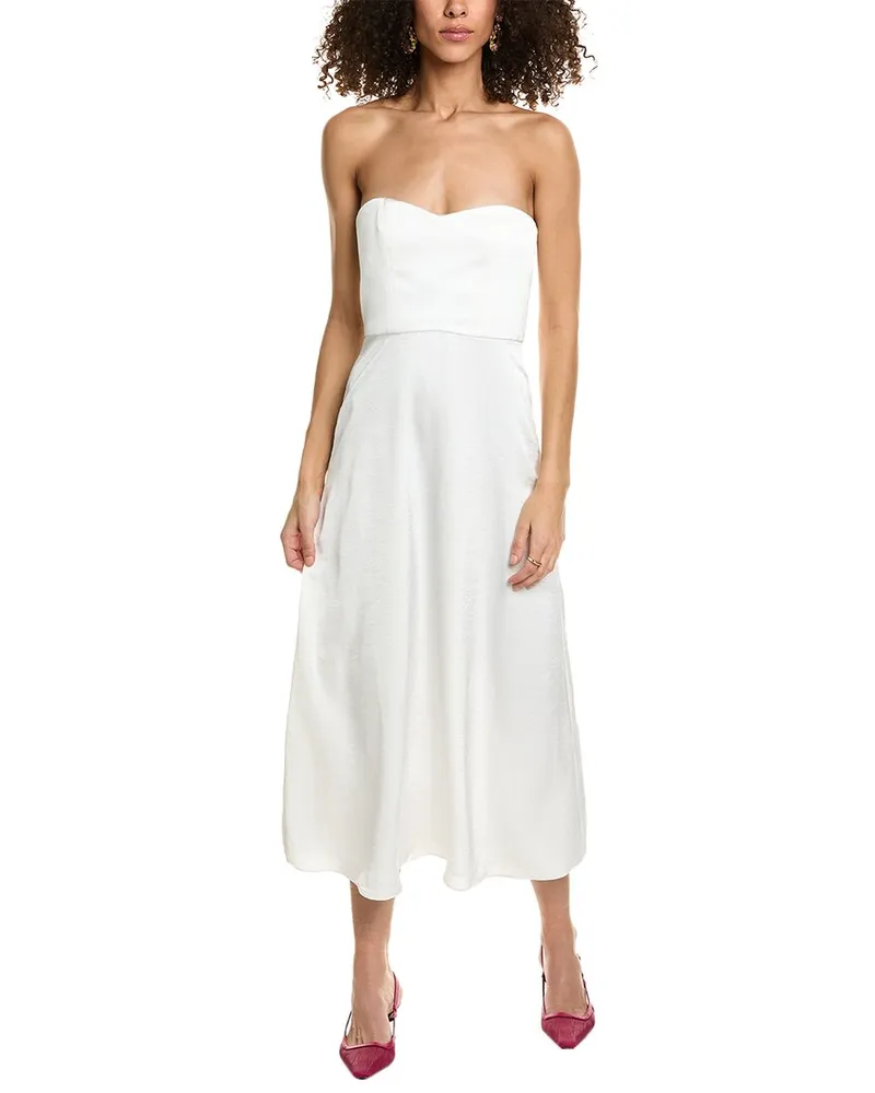 ba&sh Midi Dress Ivory