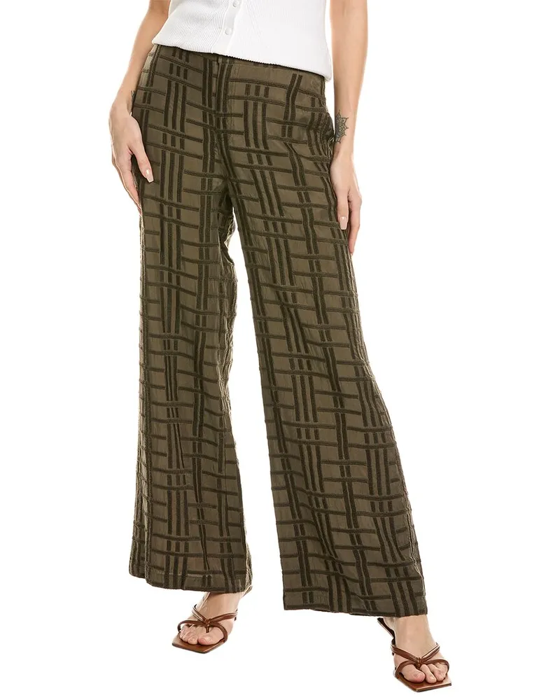 Johnny Was Hiro Pant Green