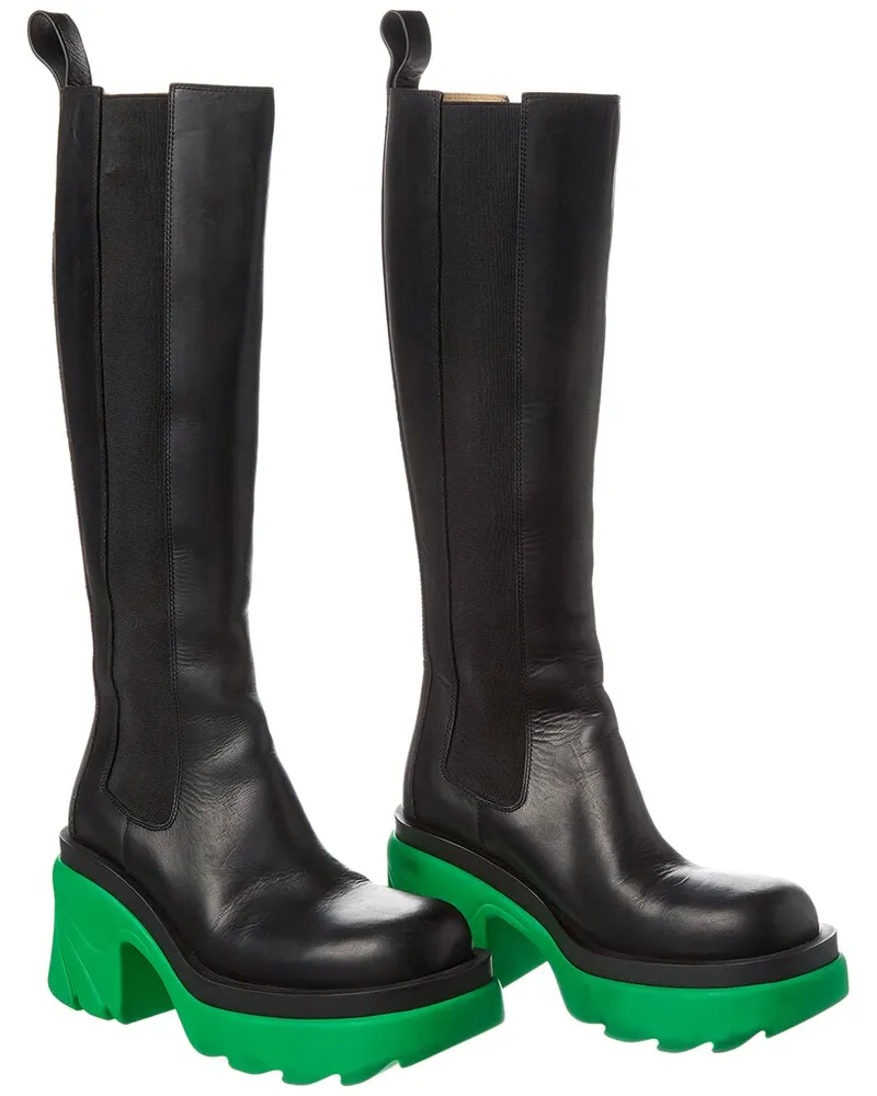 Bottega Veneta Flash Leather Boot (Authentic Pre-Loved Nocolor