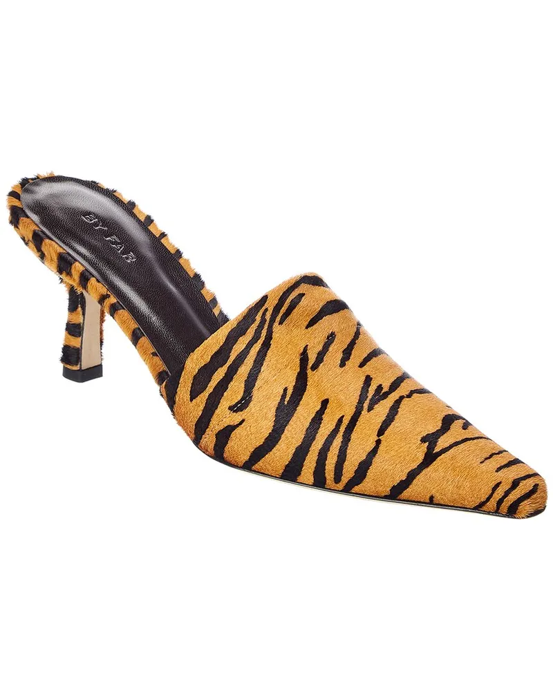 by FAR Cynthia Haircalf Mule Orange