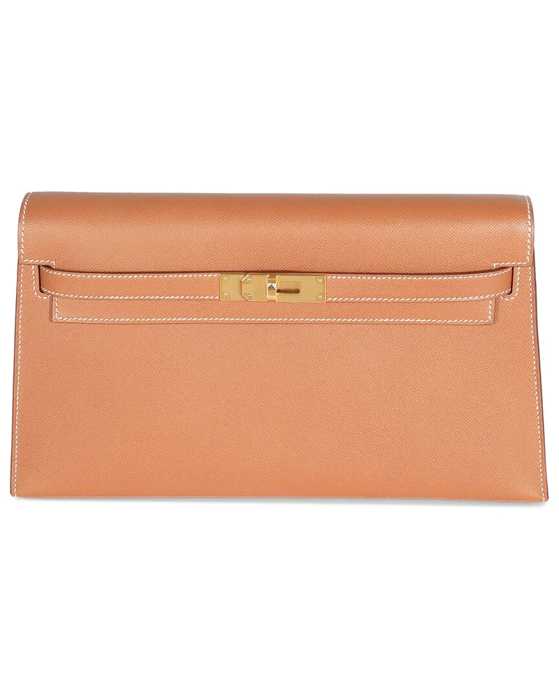 Hermès Brown Leather Madame Kelly Elan GHW (Authentic Pre-Loved Nocolor