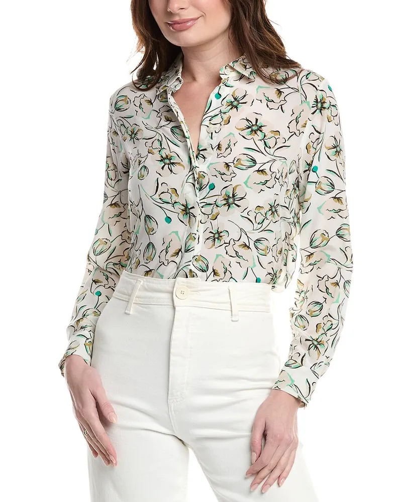 MARELLA Goccia Silk Shirt White