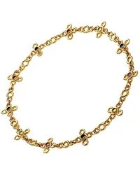 Chanel 18K Gemstone Choker Necklace (Authentic Pre-Owned 