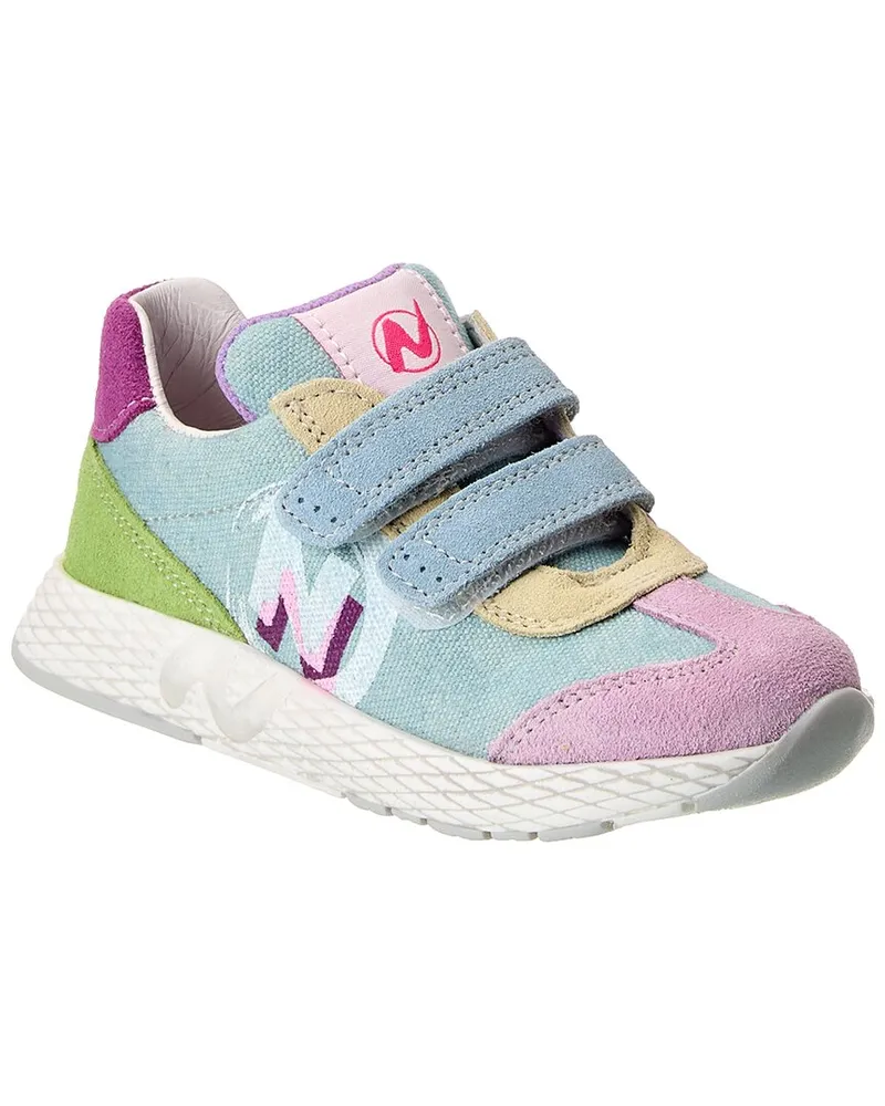 Naturino Jesko 2 Canvas & Suede Sneaker Nocolor