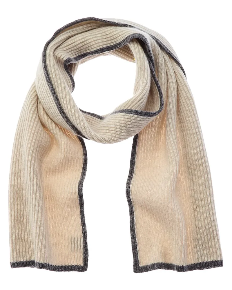 portolano  Cashmere Scarf White
