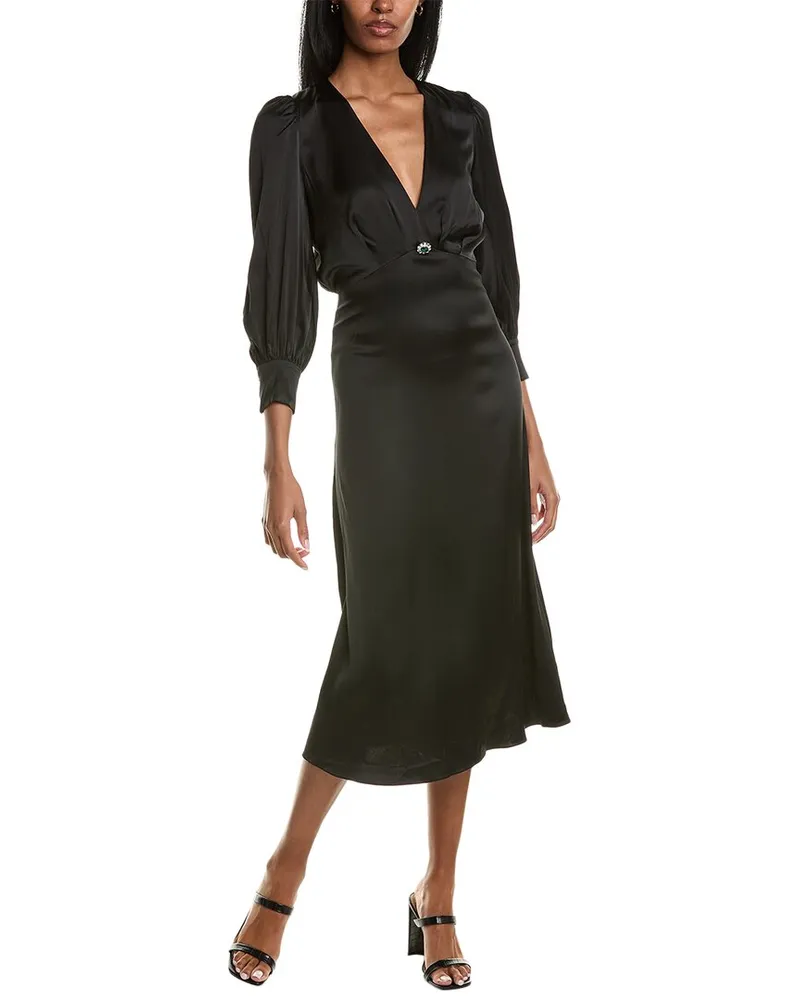 ba&sh Slip Dress Black