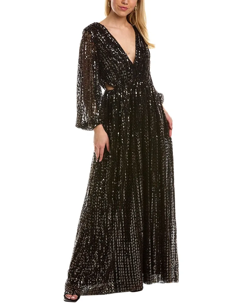 Halston Madelyn Gown Black