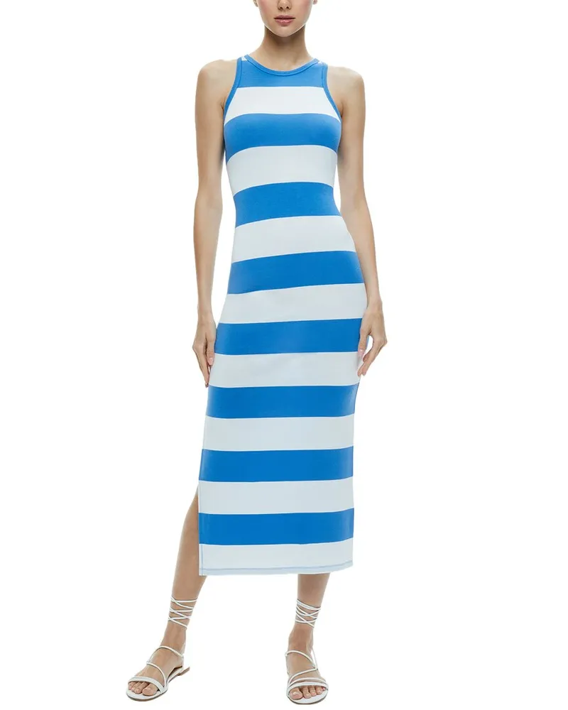 Alice + Olivia Pania Racerback Midi Dress Nocolor