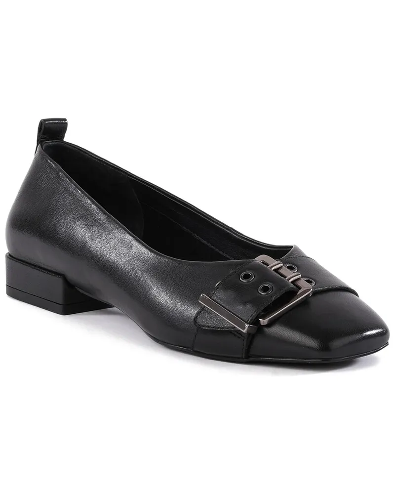 Seychelles Cambridge Leather Flat Black