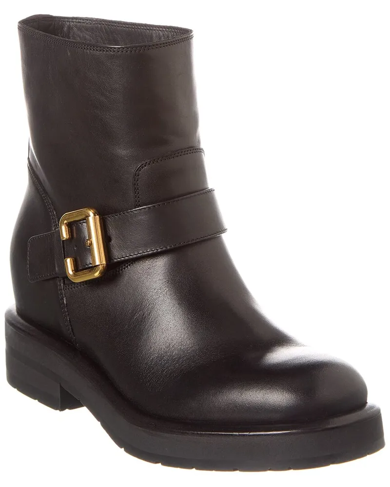 Chloé Coddington Leather Boot Black