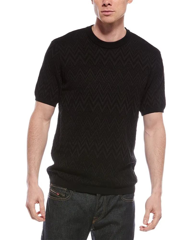 Missoni Girocollo T-Shirt Black