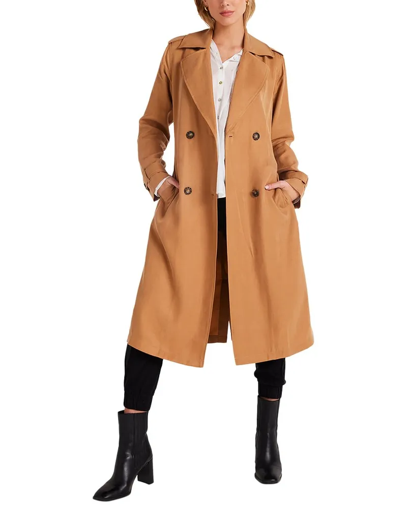 Bella Dahl Trench Coat Beige
