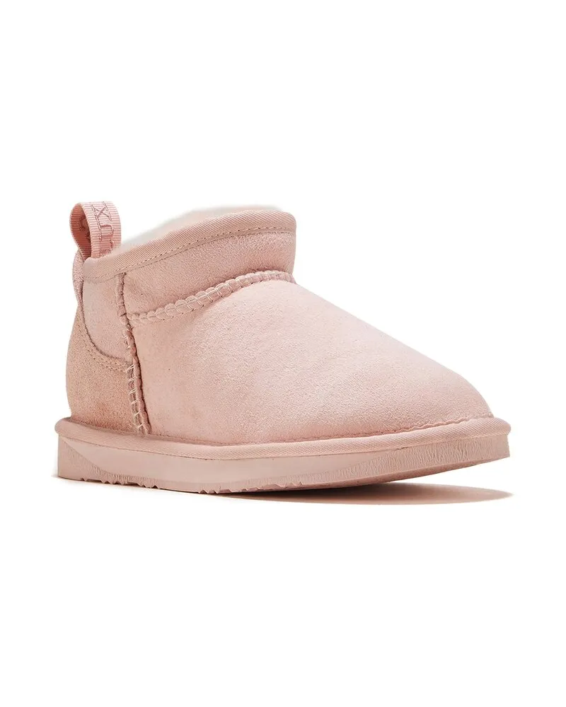 Australia Luxe Cosy Ultra Short Suede Boot Pink