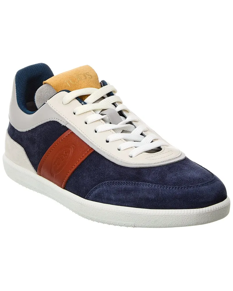 TOD'S TOD’s Leather & Suede Sneaker Blue