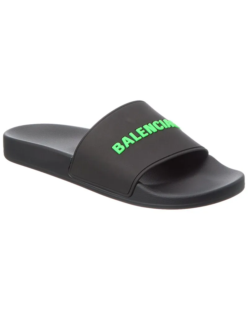 Balenciaga Pool Slide Black