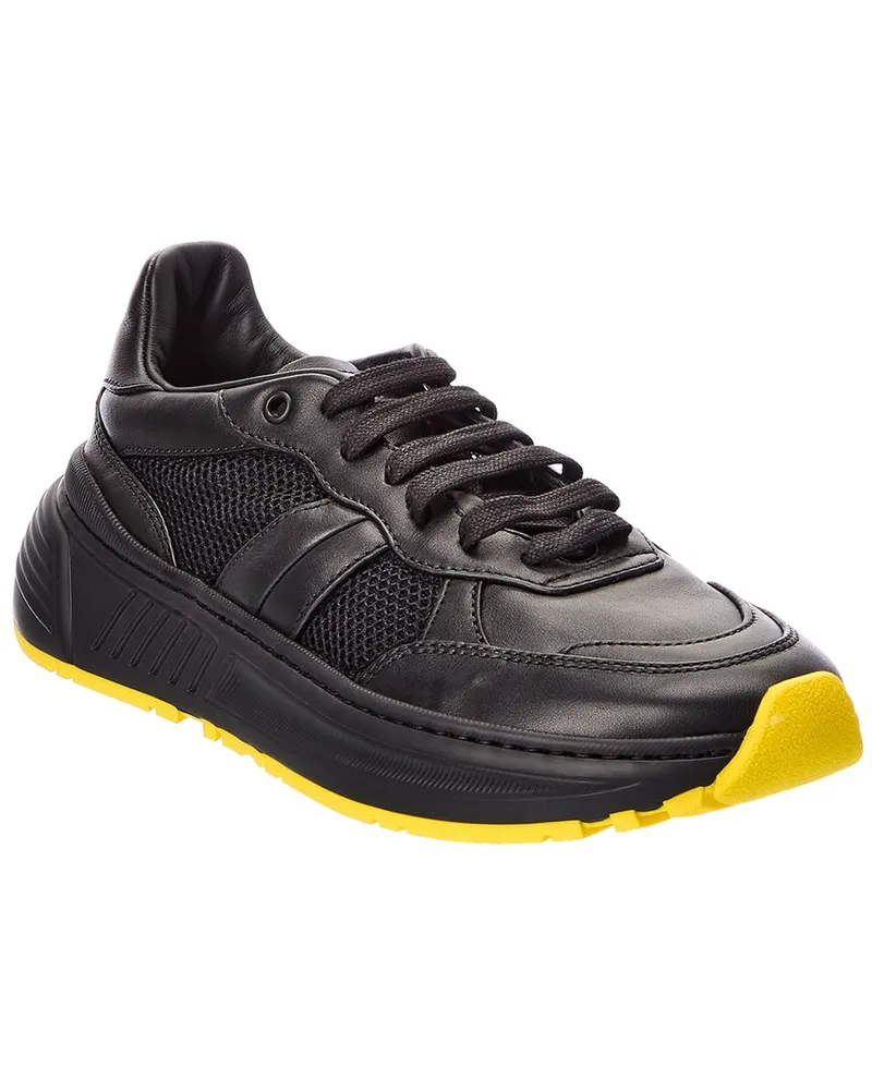Bottega Veneta Leather Sneaker Black