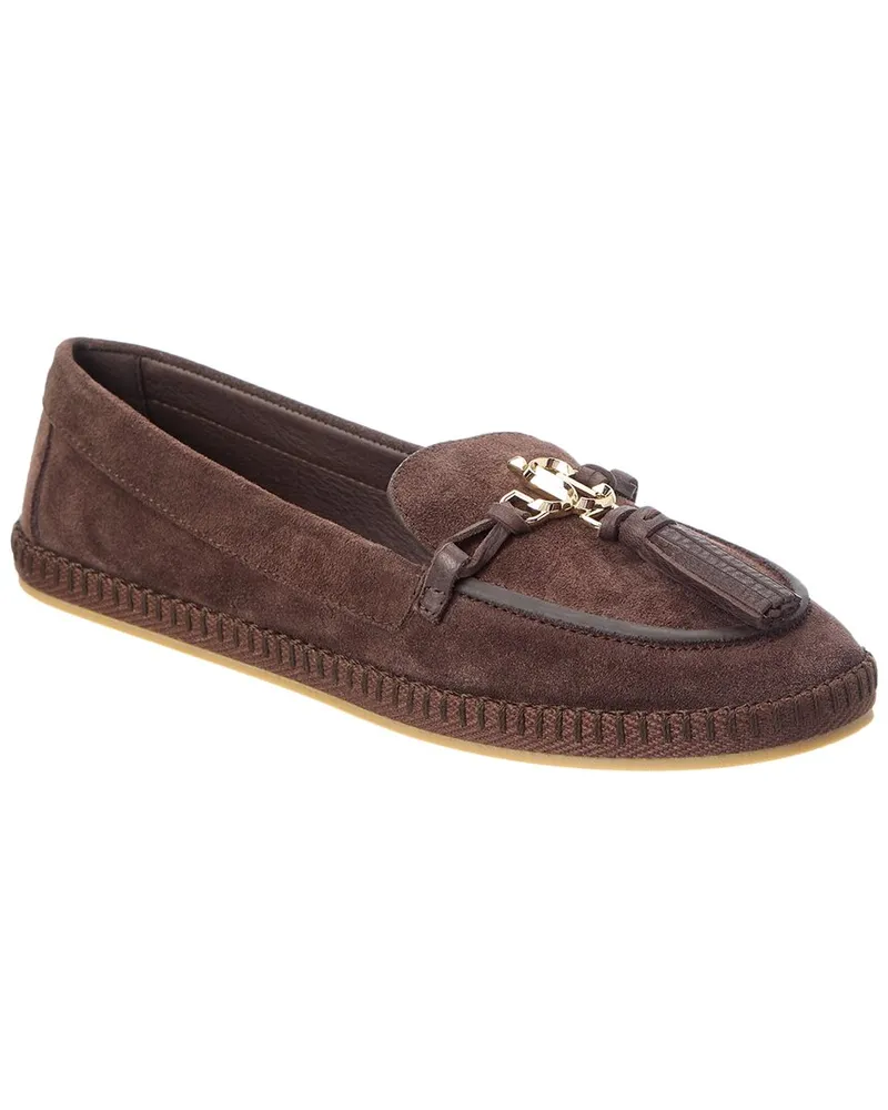 Jimmy Choo Fabien Suede Loafer Nocolor