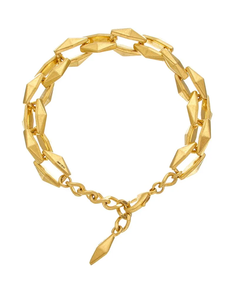 Jimmy Choo Diamond Motif Chain Bracelet Nocolor