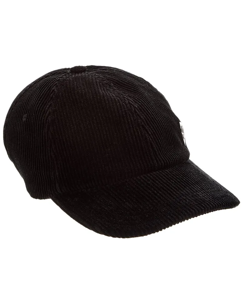 Burberry Corduroy Baseball Cap Black