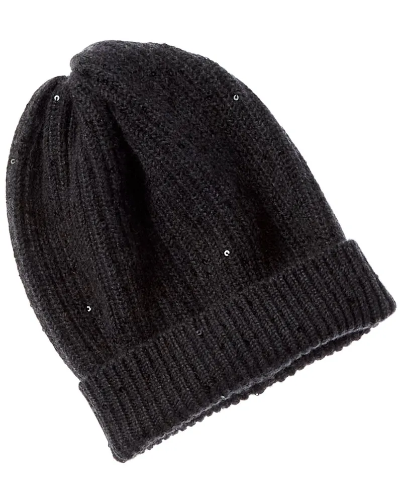 Brunello Cucinelli Cashmere & Silk-Blend Beanie Grey