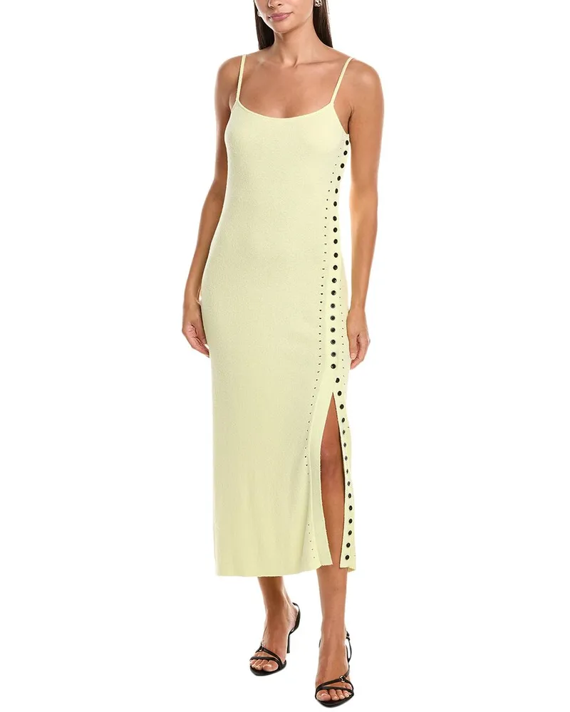 Proenza Schouler Astrid Slip Dress Yellow