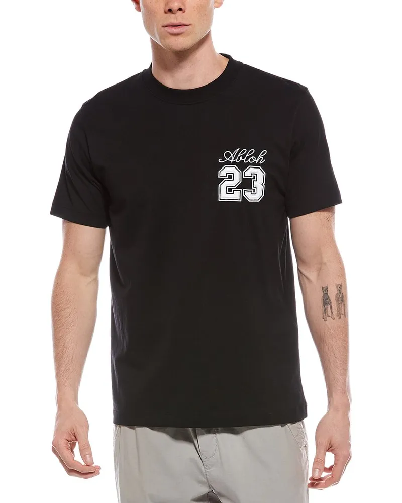 OFF-WHITE Off-White™ 23 Logo Slim T-Shirt Black