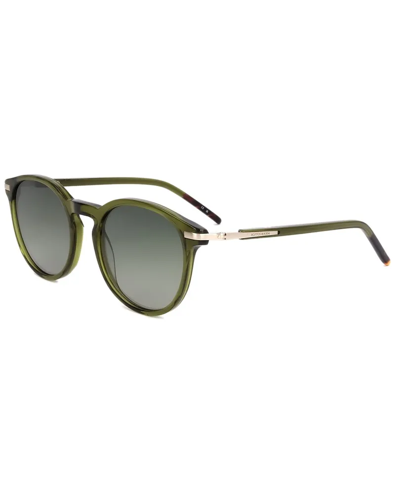 Scotch&Soda Men's 51mm Sunglasses Green